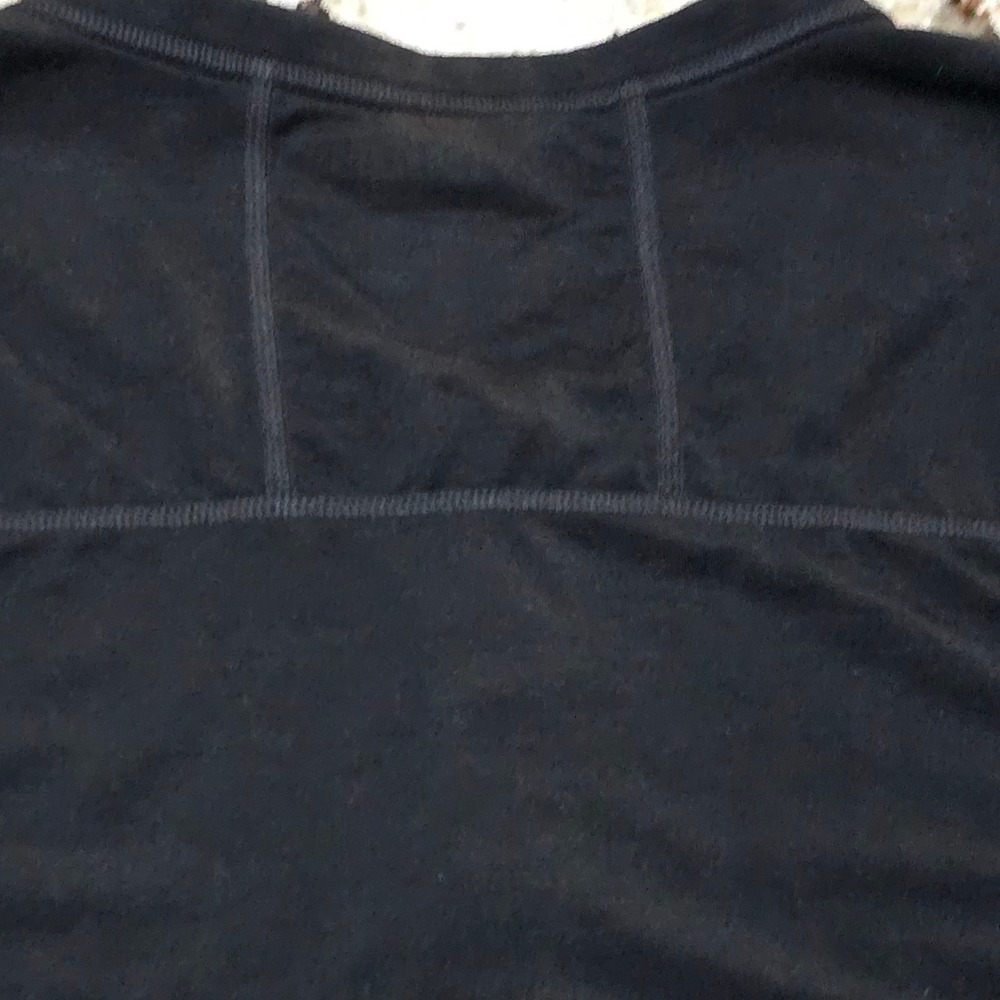 Fourlaps Mens Radius Re-Up Short Sleeve Henley Black XL - Picture 8 of 10